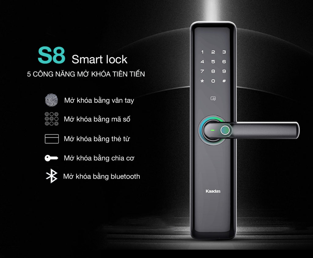 Khóa điện tử Kaadas S8 1 Khóa điện tử Kaadas S8